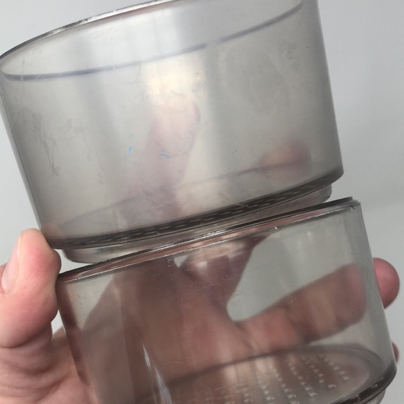 Luthje 9” danish supper club dish wood spin candy plastic - Picture 7 of 7